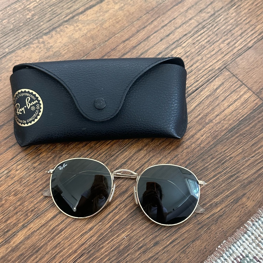 Round Metal Ray Ban Sunglasses